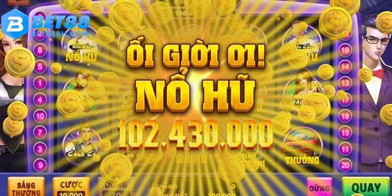 Đa dạng dòng game nổ hũ bet88